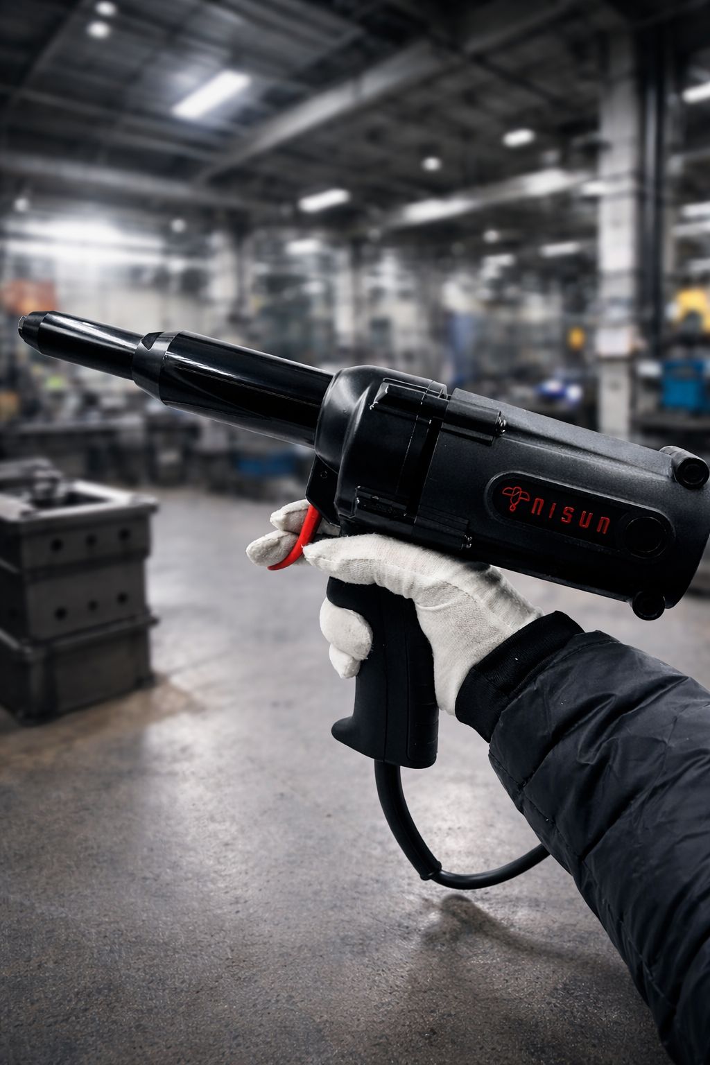 Professional Rivet Tool NISUN NS325E Electric Rivet Gun | Bhagwati Tools